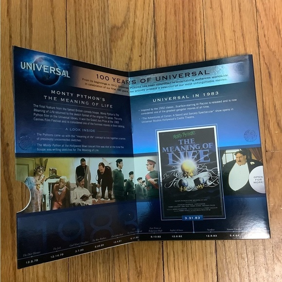 Monty Python’s The Meaning of Life DVD Movie Funny 1983 New Sealed Bonus Feature - Picture 4 of 4